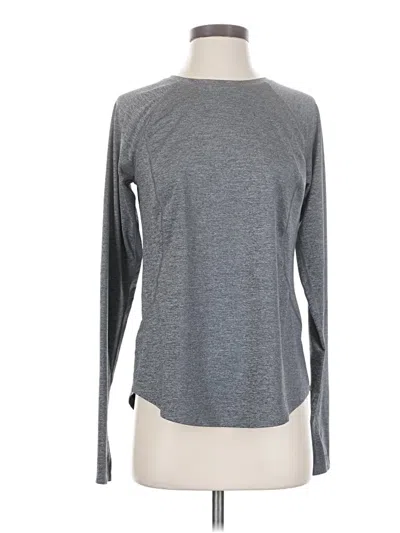 Pre-owned Tek Gear Long Sleeve T-shirt In Gray