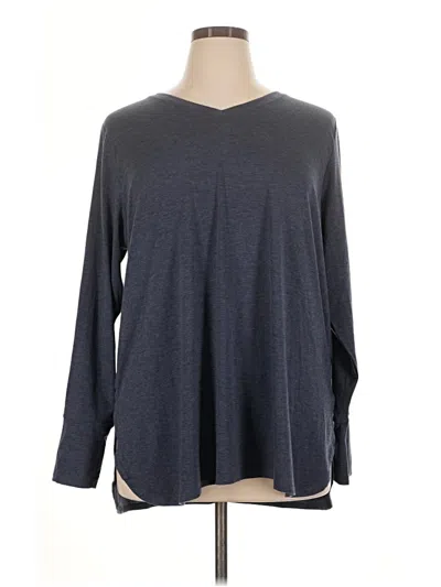 Pre-owned Tek Gear Long Sleeve T-shirt In Gray