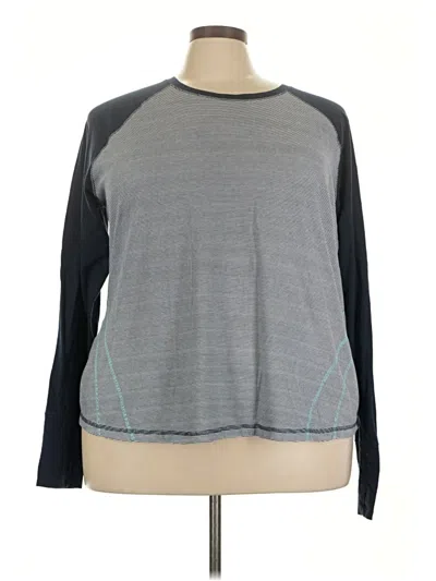 Pre-owned Tek Gear Long Sleeve T-shirt In Gray