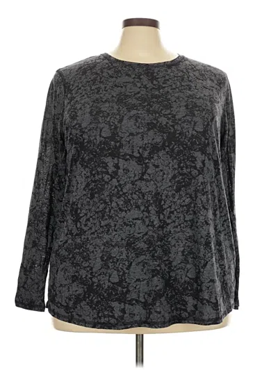 Pre-owned Tek Gear Long Sleeve T-shirt In Gray