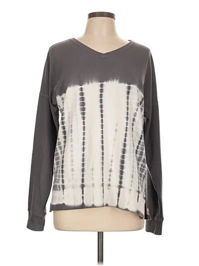 Pre-owned Tek Gear Long Sleeve T-shirt In Gray