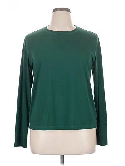 Pre-owned Tek Gear Long Sleeve T-shirt In Green