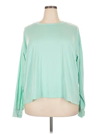 Pre-owned Tek Gear Long Sleeve T-shirt In Green