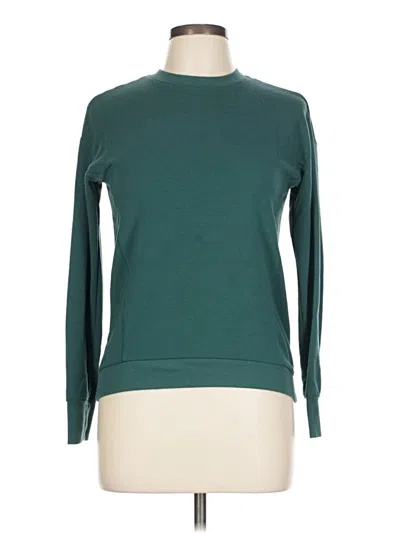 Pre-owned Tek Gear Long Sleeve T-shirt In Teal