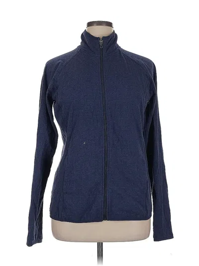 Pre-owned Tek Gear Long Sleeve Turtleneck In Blue