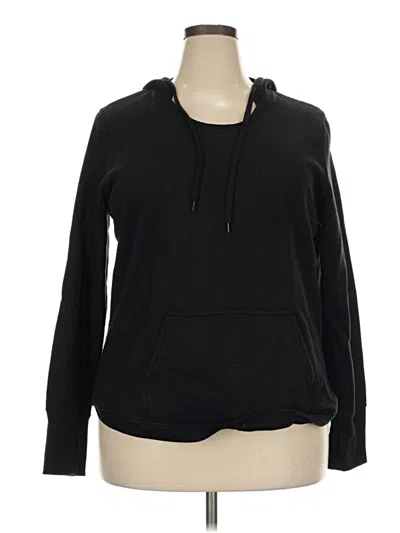 Pre-owned Tek Gear Pullover Hoodie In Black