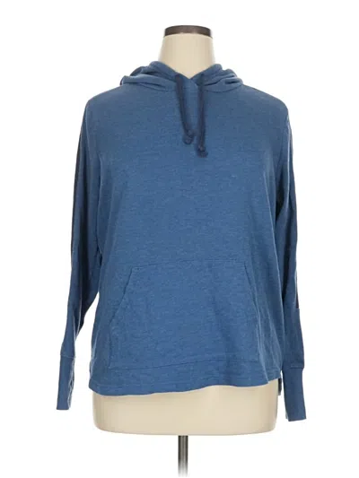 Pre-owned Tek Gear Pullover Hoodie In Blue