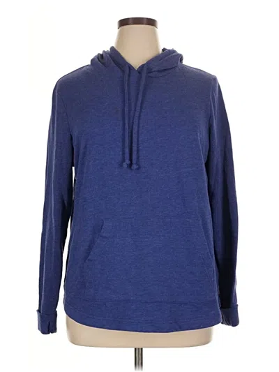 Pre-owned Tek Gear Pullover Hoodie In Blue