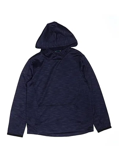 Pre-owned Tek Gear Kids' Pullover Hoodie In Blue