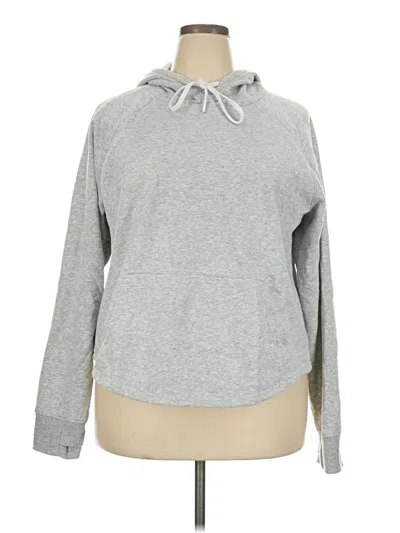 Pre-owned Tek Gear Pullover Hoodie In Gray