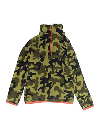 Pre-owned Tek Gear Kids' Pullover Hoodie In Green