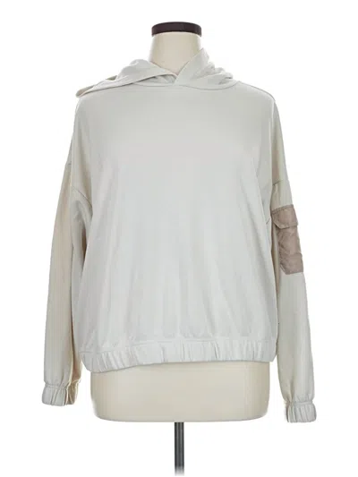 Pre-owned Tek Gear Pullover Hoodie In Ivory