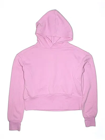 Pre-owned Tek Gear Kids' Pullover Hoodie In Pink