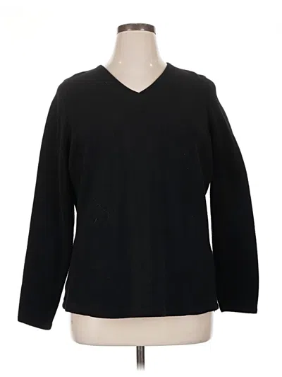 Pre-owned Tek Gear Pullover Sweater In Black