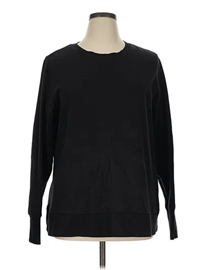 Pre-owned Tek Gear Pullover Sweater In Black