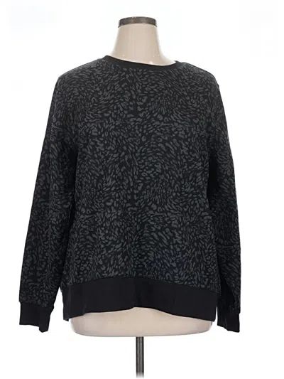 Pre-owned Tek Gear Pullover Sweater In Black