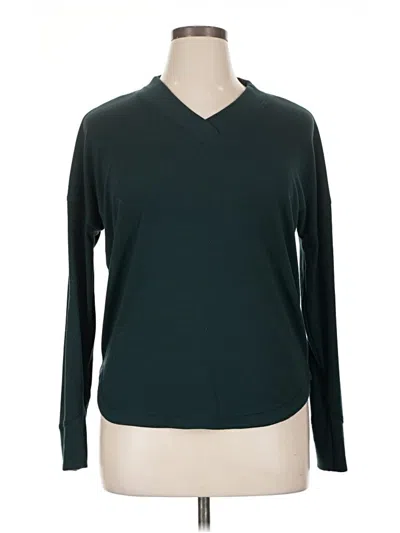 Pre-owned Tek Gear Pullover Sweater In Green