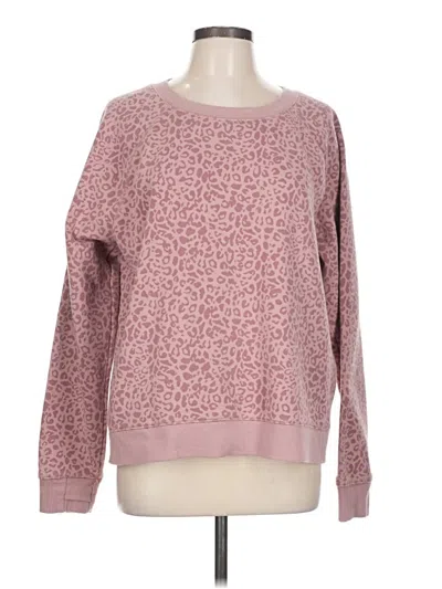 Pre-owned Tek Gear Pullover Sweater In Pink