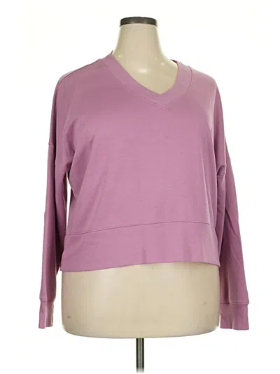 Pre-owned Tek Gear Pullover Sweater In Purple