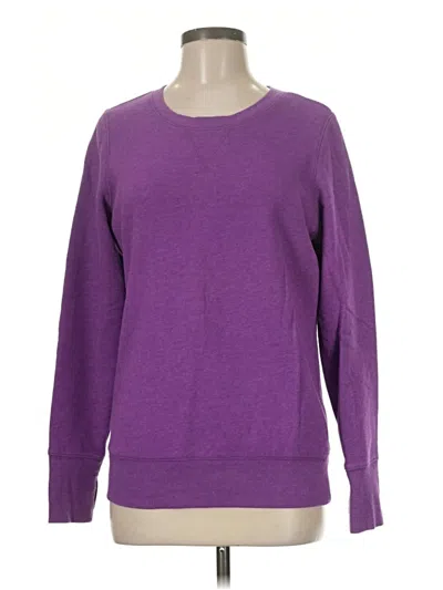 Pre-owned Tek Gear Pullover Sweater In Purple