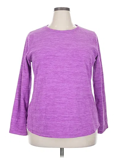 Pre-owned Tek Gear Pullover Sweater In Purple