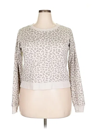 Pre-owned Tek Gear Pullover Sweater In Silver