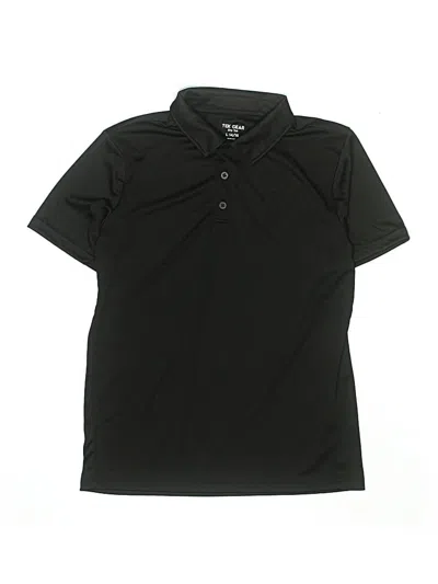 Pre-owned Tek Gear Kids' Short Sleeve Polo Shirt In Black