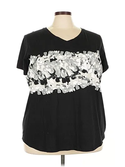 Pre-owned Tek Gear Short Sleeve T-shirt In Black