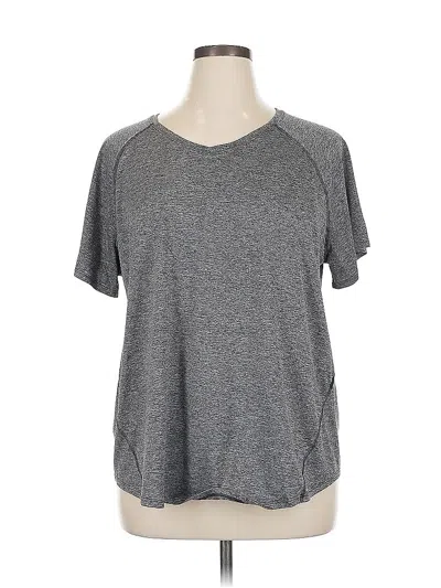 Pre-owned Tek Gear Short Sleeve T-shirt In Gray