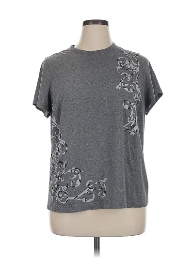 Pre-owned Tek Gear Short Sleeve T-shirt In Gray