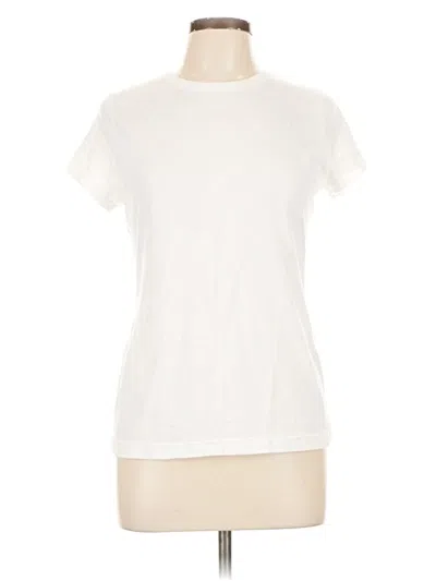 Pre-owned Tek Gear Short Sleeve T-shirt In White