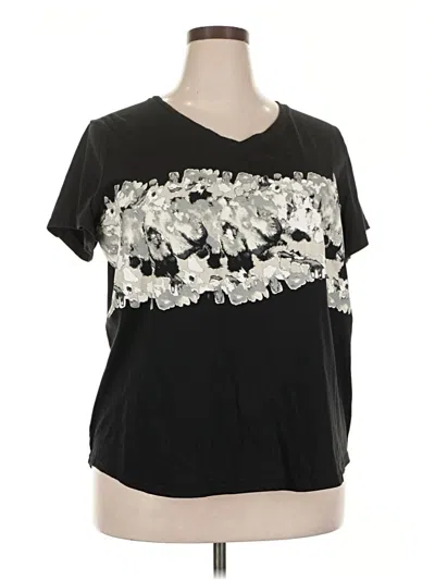 Pre-owned Tek Gear Short Sleeve T-shirt In Black