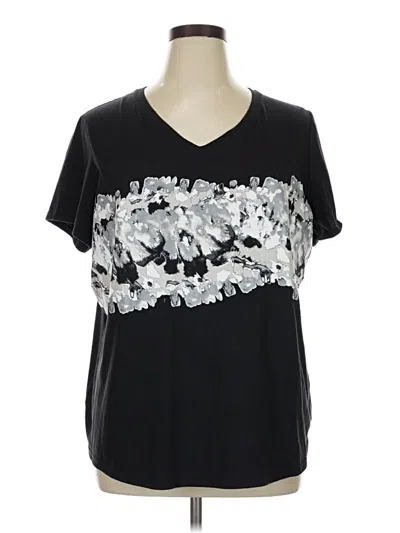 Pre-owned Tek Gear Short Sleeve T-shirt In Black