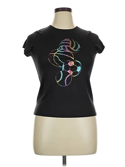 Pre-owned Tek Gear Short Sleeve T-shirt In Black