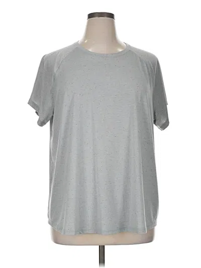 Pre-owned Tek Gear Short Sleeve T-shirt In Gray