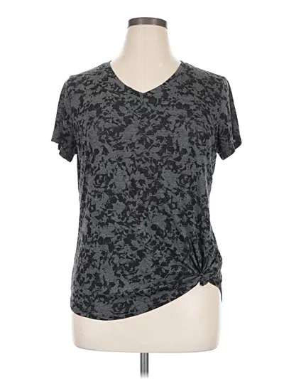 Pre-owned Tek Gear Short Sleeve T-shirt In Gray
