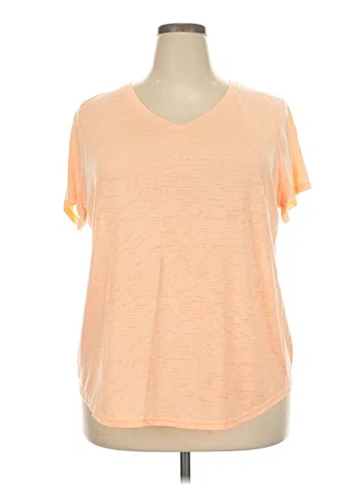 Pre-owned Tek Gear Short Sleeve T-shirt In Orange