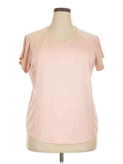 Pre-owned Tek Gear Short Sleeve T-shirt In Pink