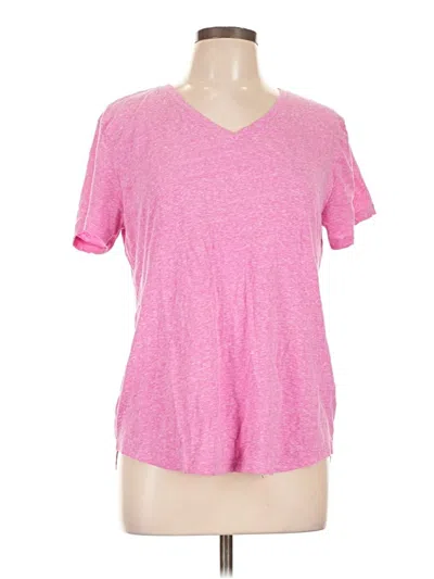 Pre-owned Tek Gear Short Sleeve T-shirt In Pink