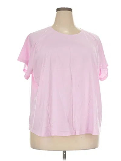 Pre-owned Tek Gear Short Sleeve T-shirt In Pink