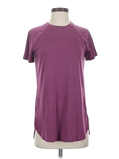 Pre-owned Tek Gear Short Sleeve T-shirt In Purple
