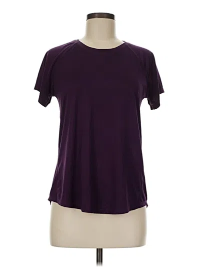Pre-owned Tek Gear Short Sleeve T-shirt In Purple