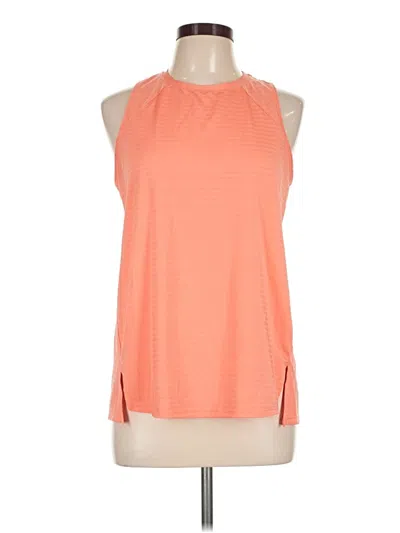 Pre-owned Tek Gear Sleeveless Blouse In Orange