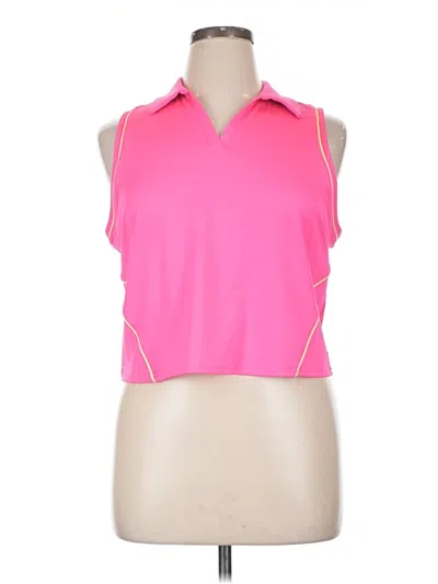 Pre-owned Tek Gear Sleeveless Blouse In Pink