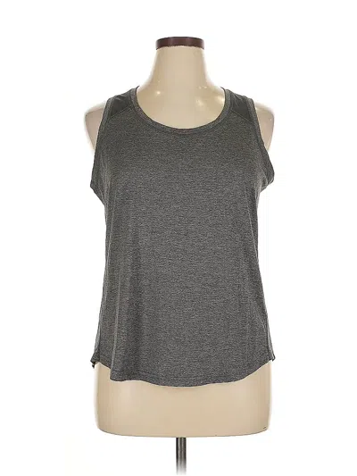 Pre-owned Tek Gear Sleeveless T-shirt In Gray