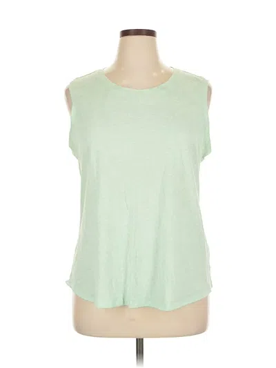 Pre-owned Tek Gear Sleeveless T-shirt In Green