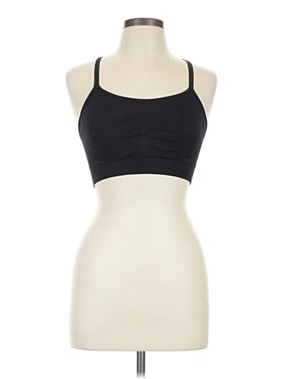 Pre-owned Tek Gear Sleeveless Top Black Halter Neckline Tops