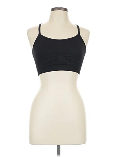Pre-owned Tek Gear Sleeveless Top Black Halter Neckline Tops