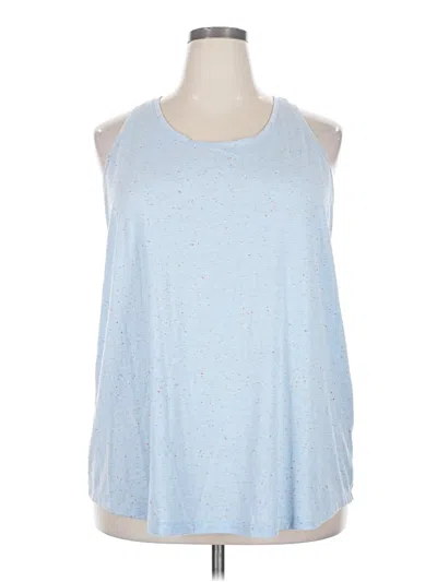 Pre-owned Tek Gear Sleeveless T-shirt In Blue