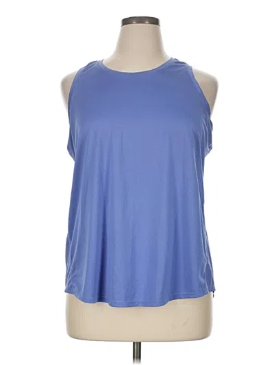 Pre-owned Tek Gear Sleeveless T-shirt In Blue